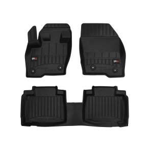 Ford Edge Floor Mat - Omac - Proline Premium TPE 4 Pcs - Black - '15-'24 Ford Edge Floor Mat - Omac - Proline Premium TPE 4 Pcs - Black - '15-'24